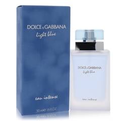 Light Blue Eau Intense Eau De Parfum Spray By Dolce & Gabbana: Light Blue Eau Intense Eau De Parfum Spray By Dolce & Gabbana Light Blue Eau Intense Perfume by Dolce & Gabbana, Light blue eau intense is a citrusy-floral women's fragrance from the renowned fashion 
