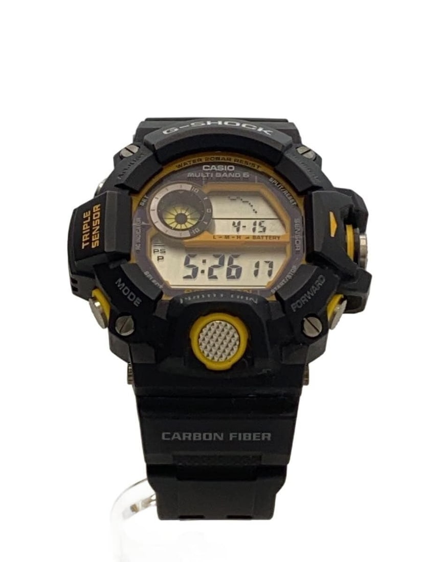 Casio G Shock GW 9400YJ 1JF Rangeman Men's Wristwatch: Casio G Shock GW 9400YJ 1JF Rangeman Men's Wristwatch This CASIO G-SHOCK Rangeman Triple Sensor GW-9400YJ-1JF is a men's wristwatch crafted for durability and functionality. Made in Thailand, this sli