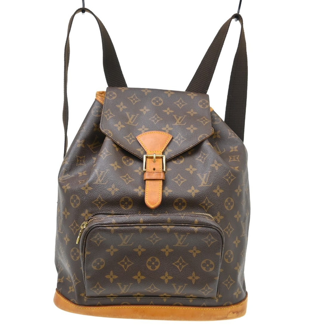 Louis Vuitton Montsouris GM Monogram Canvas Backpack: Louis Vuitton Montsouris GM Monogram Canvas Backpack This Louis Vuitton Montsouris GM backpack features the iconic Monogram canvas with leather accents and a buckle drawstring closure. Designed in a l