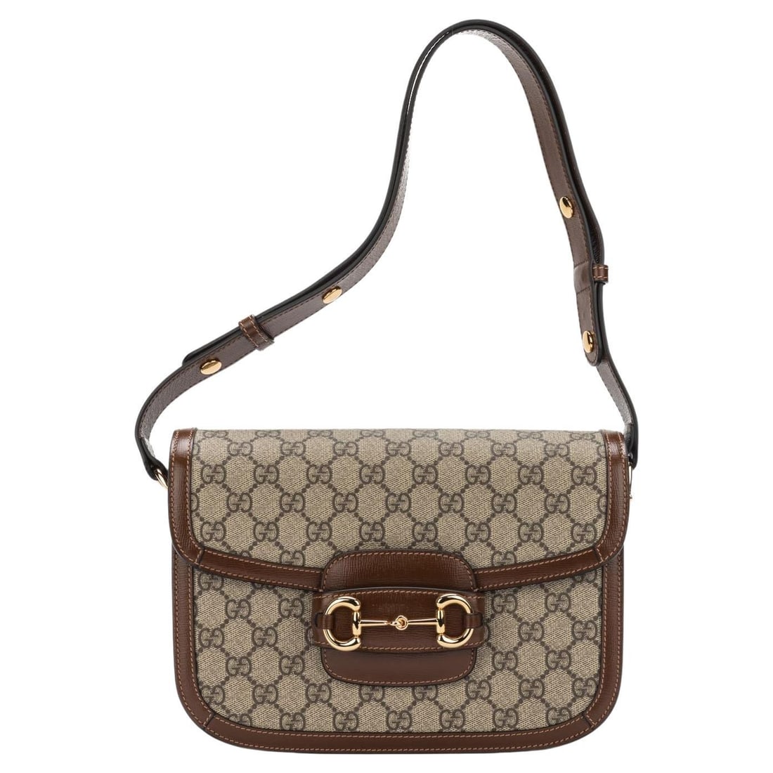 Gucci Horsebit 1955 New Shoulder Bag with Dustcover: Gucci Horsebit 1955 New Shoulder Bag with Dustcover Introducing the Gucci Horsebit 1955 Shoulder Bag, a timeless piece that epitomizes luxury and style. This exquisite bag features a sleek silhouette 