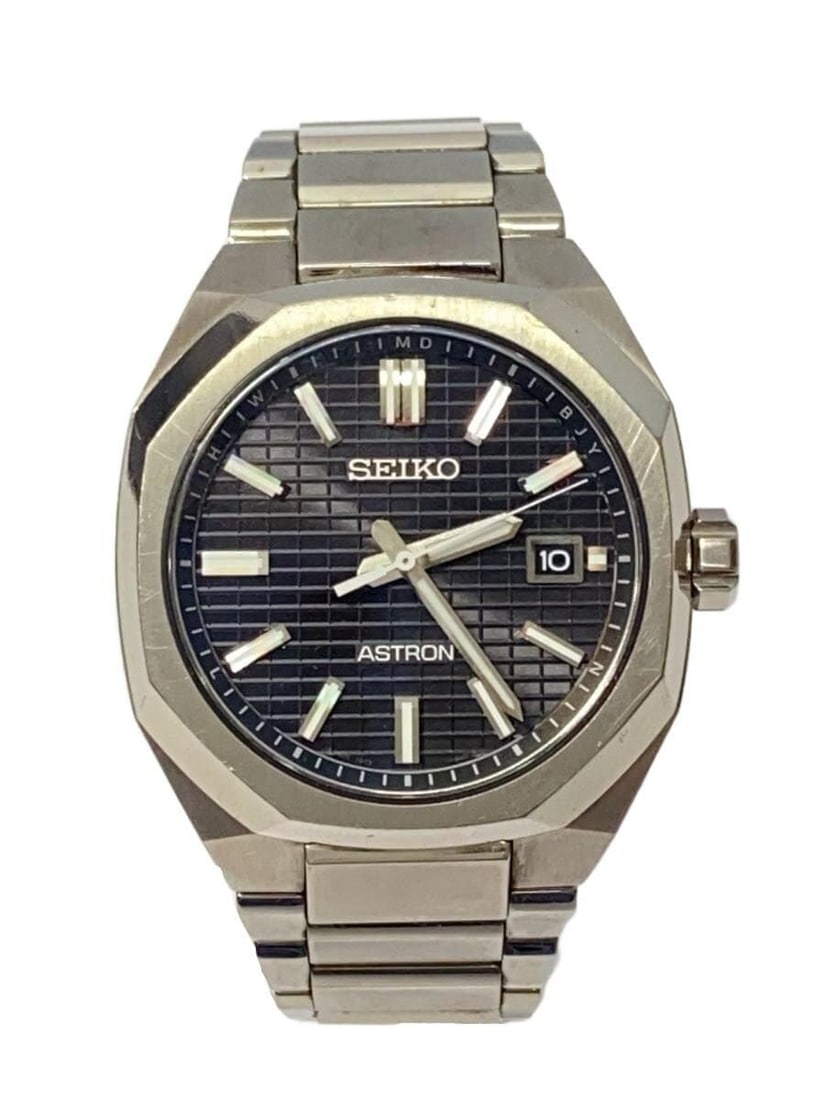 Seiko Astron Titanium Solar Black Dial Men's Wristwatch SBXY063: Seiko Astron Titanium Solar Black Dial Men's Wristwatch SBXY063 This SEIKO ASTRON Solar Titanium SBXY063/7B72--0AF0 men's wristwatch features a durable titanium construction with a sleek black color. 