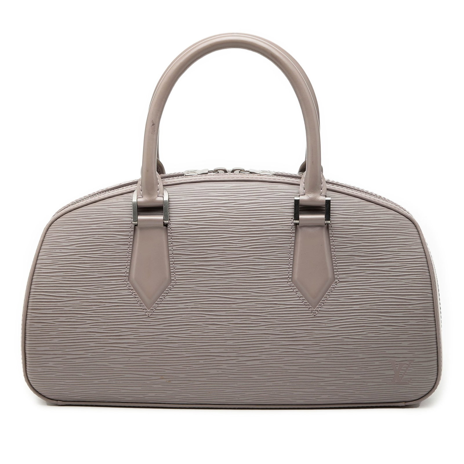 Louis Vuitton Epi Jasmine Purple Leather Bag: Louis Vuitton Epi Jasmine Purple Leather Bag This Louis Vuitton Epi Jasmine bag features a durable epi leather body in a striking purple color, complemented by rolled leather handles and a top zip clo