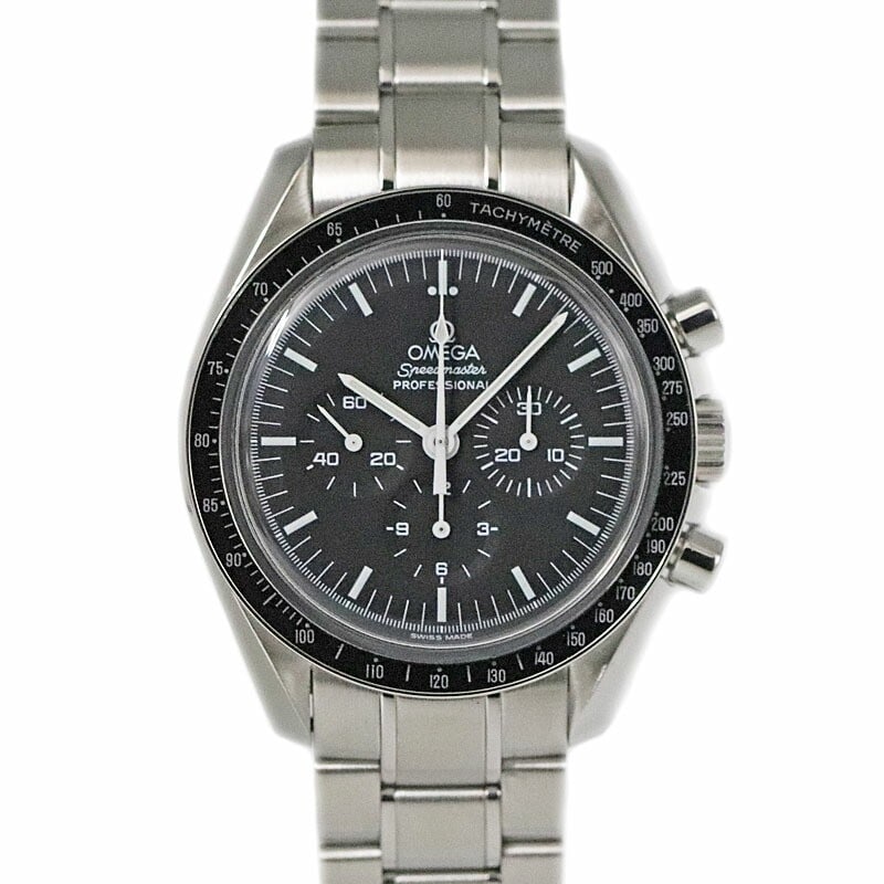 OMEGA Speedmaster Professional Chronograph Men's Wristwatch 3570.50: OMEGA Speedmaster Professional Chronograph Men's Wristwatch 3570.50 This OMEGA 3570.50 Speedmaster Professional is a men's chronograph wristwatch crafted in Switzerland. It is a pre-owned timepiece, k