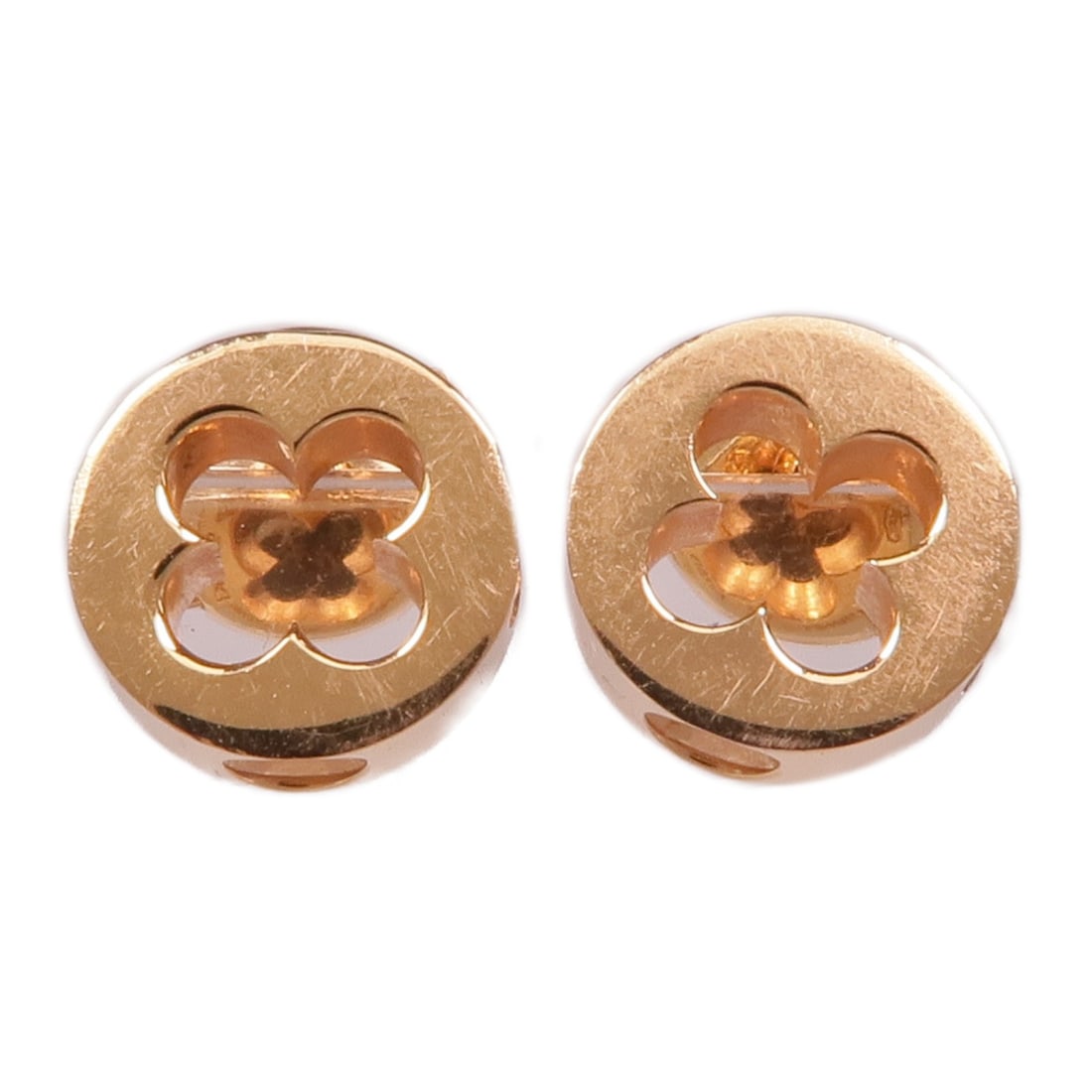 Empreinte Pierced Earrings in 18K Rose Gold by Louis Vuitton: Empreinte Pierced Earrings in 18K Rose Gold by Louis Vuitton These Louis Vuitton Empreinte ear studs are crafted from 18K pink gold, offering a refined and elegant design. Featuring a classic pierced 