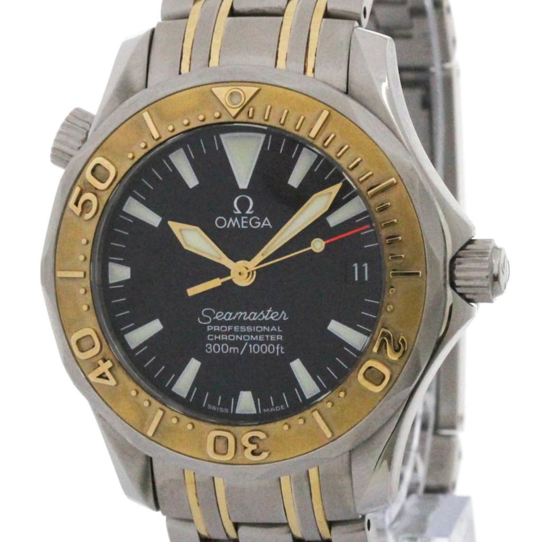 OMEGA Seamaster 300M Chronograph Men's Swiss Wristwatch 2453.50 (1 of 8)