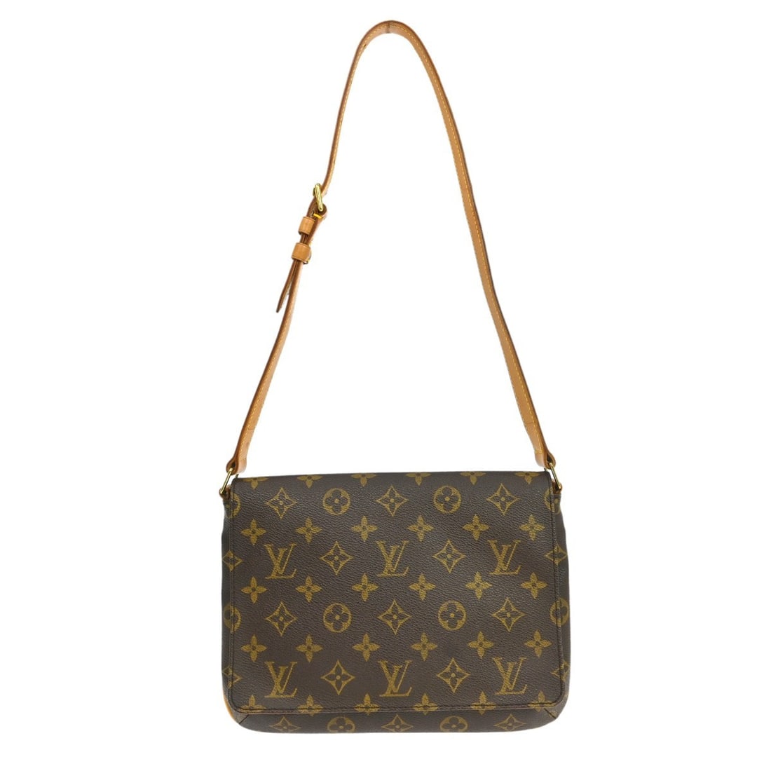 Louis Vuitton Musette Tango Monogram Shoulder Bag M51257: Louis Vuitton Musette Tango Monogram Shoulder Bag M51257 This Louis Vuitton Musette Tango Short Shoulder Bag features the iconic monogram canvas exterior with a brown adjustable shoulder strap and a b