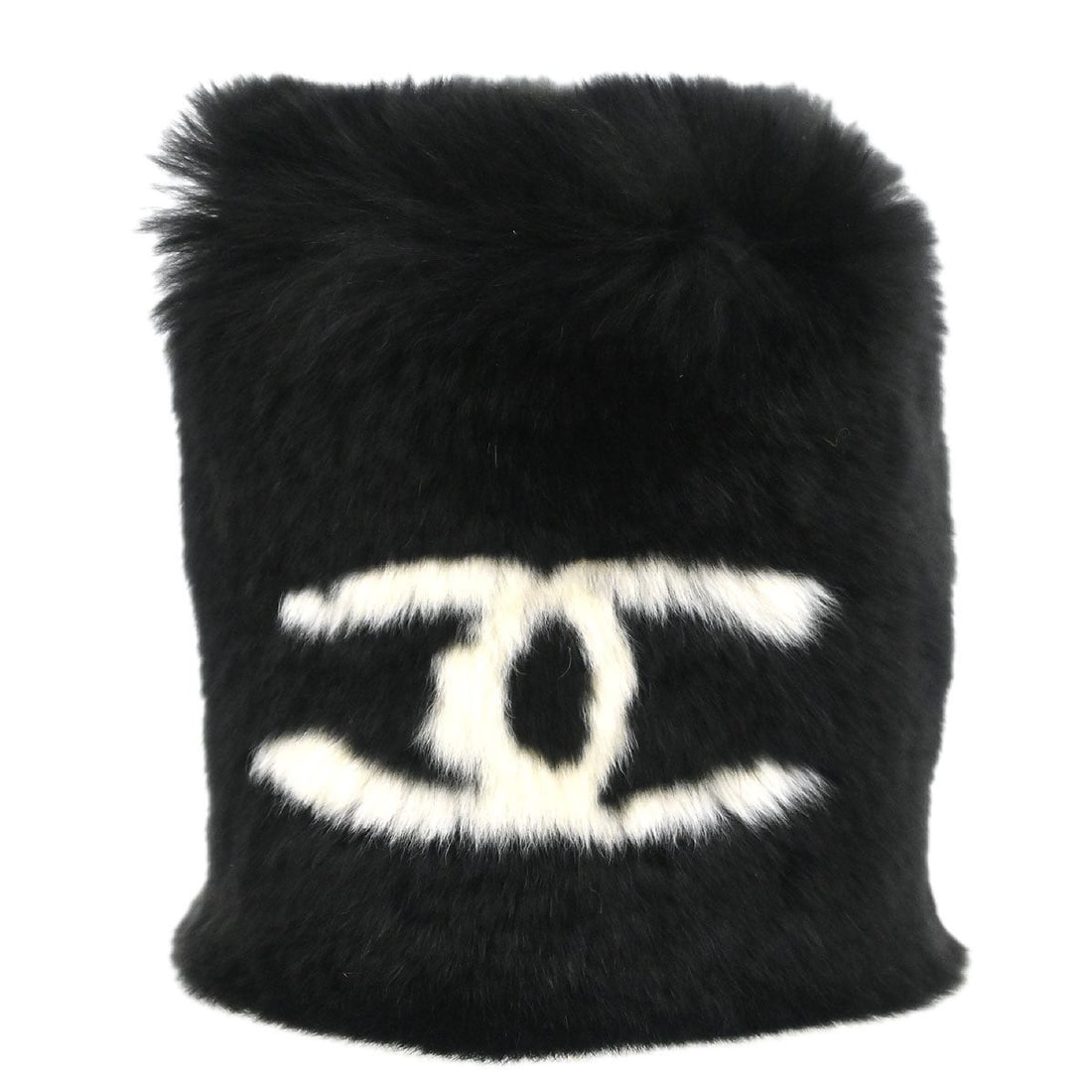 Black Fur Bangle Bracelet by Chanel (1 of 4)