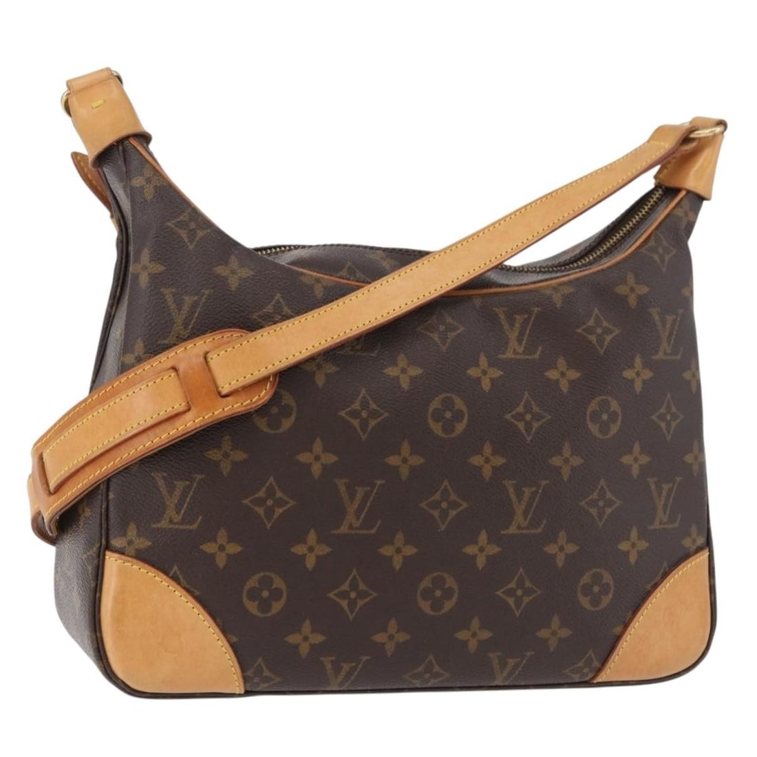 Louis Vuitton Boulogne 30 Monogram Canvas Shoulder Bag M51265: Louis Vuitton Boulogne 30 Monogram Canvas Shoulder Bag M51265 This Louis Vuitton Boulogne 30 shoulder bag features the iconic Monogram canvas and is crafted in France. The bag offers a classic silhoue