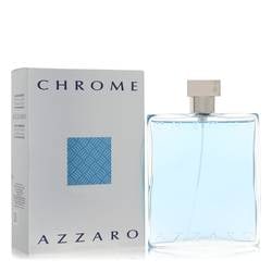 Chrome Eau De Toilette Spray By Azzaro: Chrome Eau De Toilette Spray By Azzaro Chrome Cologne by Azzaro, Created by louis azzaro as his signature fragrance, chrome by azzaro is reminiscent of moist grass fields and fruit trees. The top note