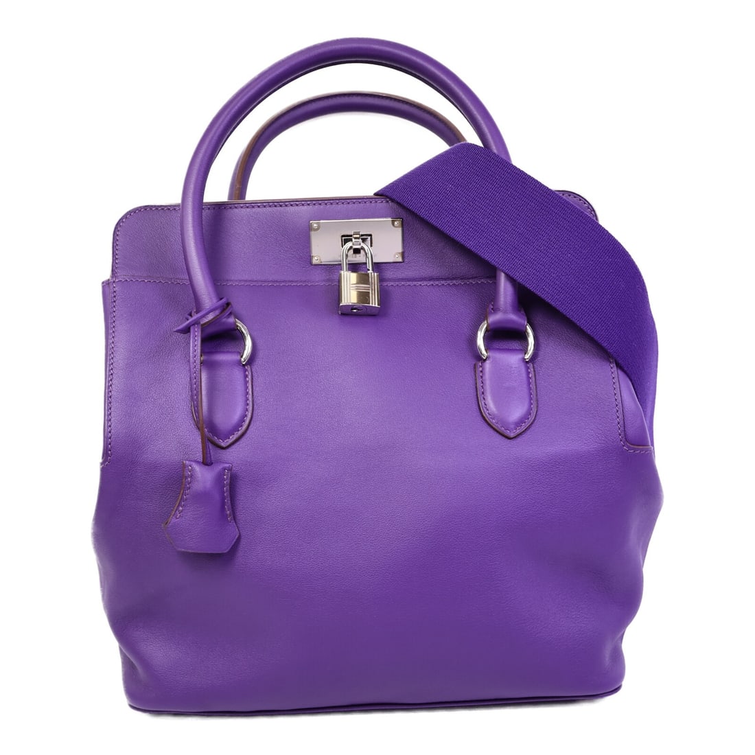 Hermes Toolbox 26 Iris Swift Leather Shoulder Bag (1 of 14)