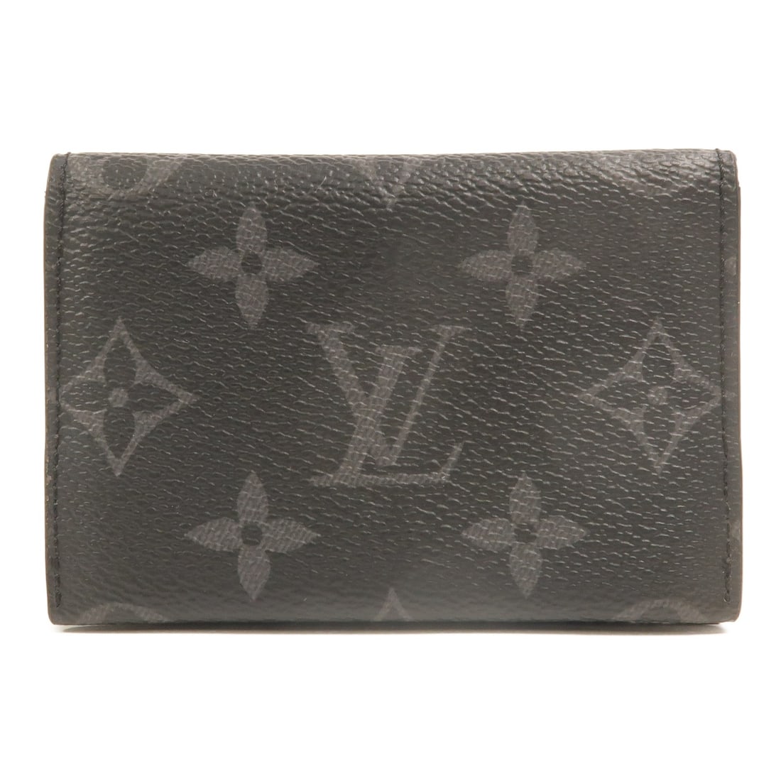 Louis Vuitton Monogram Eclipse Slim Card Case M14918 Black: Louis Vuitton Monogram Eclipse Slim Card Case M14918 Black This Louis Vuitton Slim Card Case features the Monogram Eclipse design in black, crafted from durable PVC coated canvas. Designed for unisex 