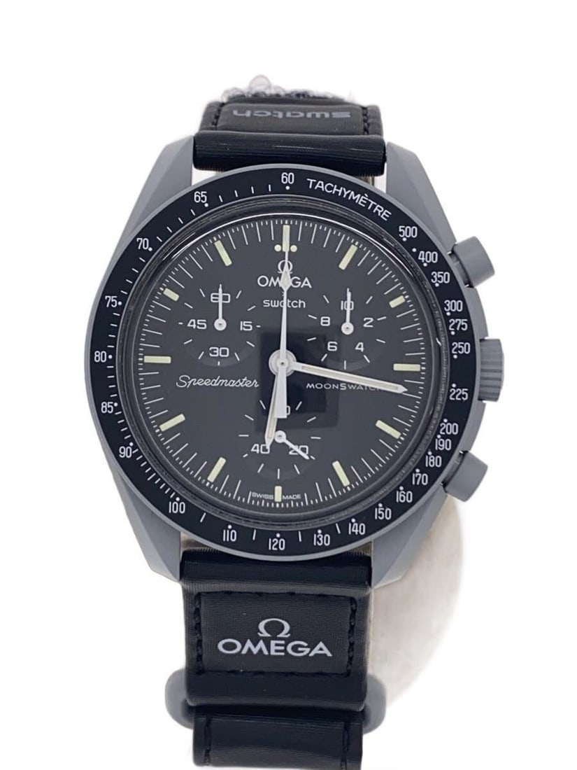Omega x Swatch MoonSwatch Mission to the Moon Black Rubber Men's Watch (1 of 6)