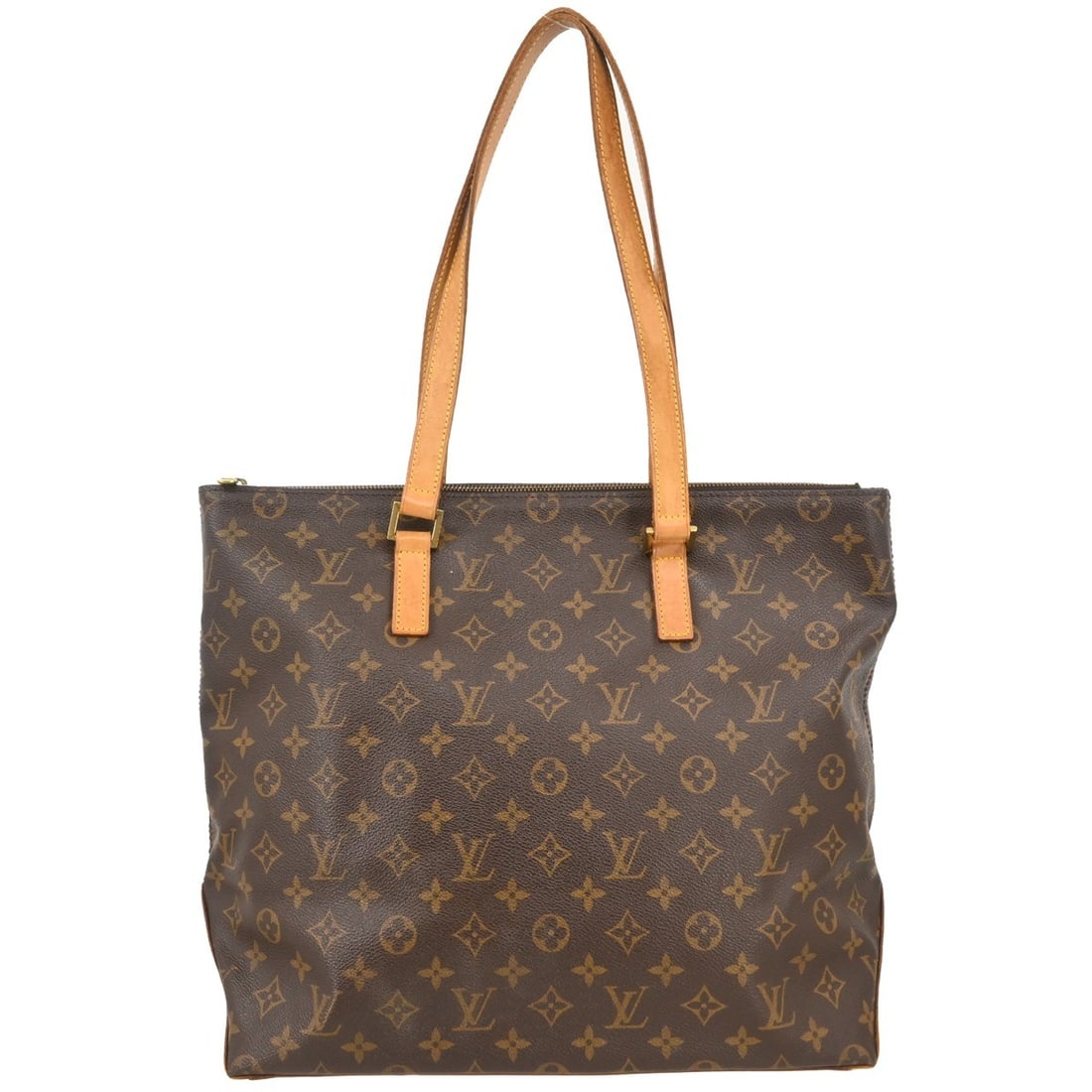 Louis Vuitton Cabas Mezzo Monogram Canvas Tote Bag M51151: Louis Vuitton Cabas Mezzo Monogram Canvas Tote Bag M51151 This Louis Vuitton Cabas Mezzo tote bag features the iconic Monogram canvas with leather accents and double leather handles. Designed for casu