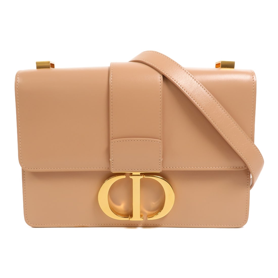 Dior Montaigne 30 Pink Calfskin Shoulder Bag with Gold Hardware: Dior Montaigne 30 Pink Calfskin Shoulder Bag with Gold Hardware This Christian Dior Montaigne 30 shoulder bag features pink calfskin leather and gold tone hardware. Designed for women, it offers a sty