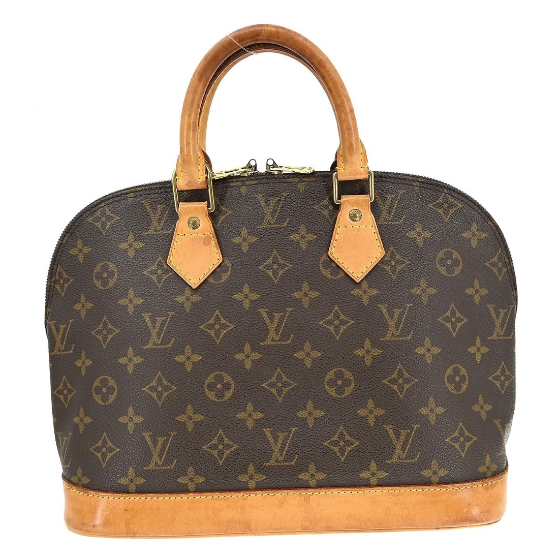 Louis Vuitton Monogram Alma Brown Canvas Handbag (1 of 14)