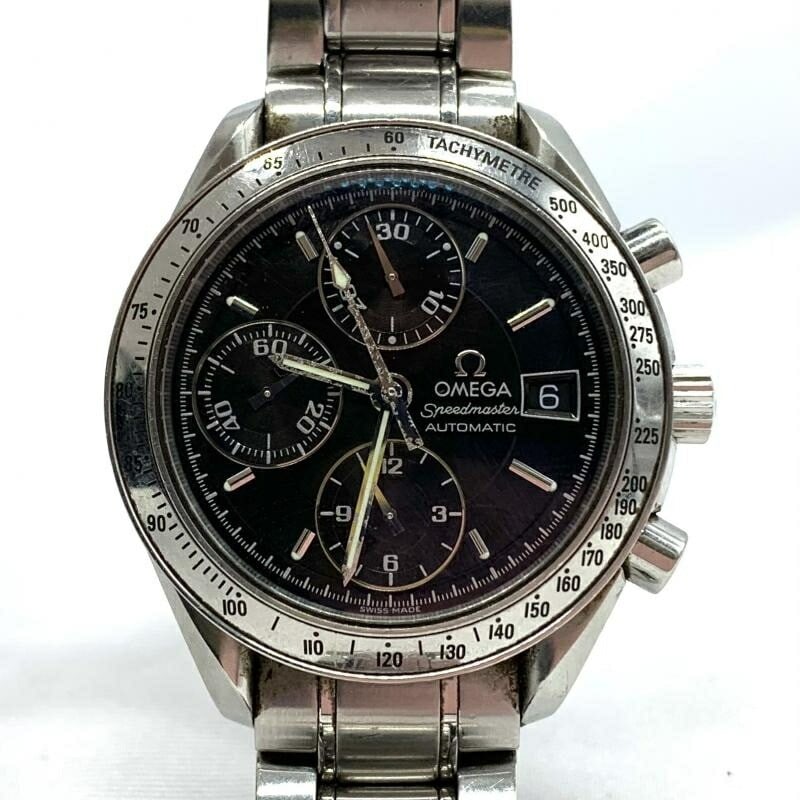 OMEGA Speedmaster Date 3513.50 Black Dial Men's Wristwatch: OMEGA Speedmaster Date 3513.50 Black Dial Men's Wristwatch This OMEGA Speedmaster Date 3513.50 is a men's wristwatch from 1998, featuring a black dial and Swiss craftsmanship. The watch shows overall 
