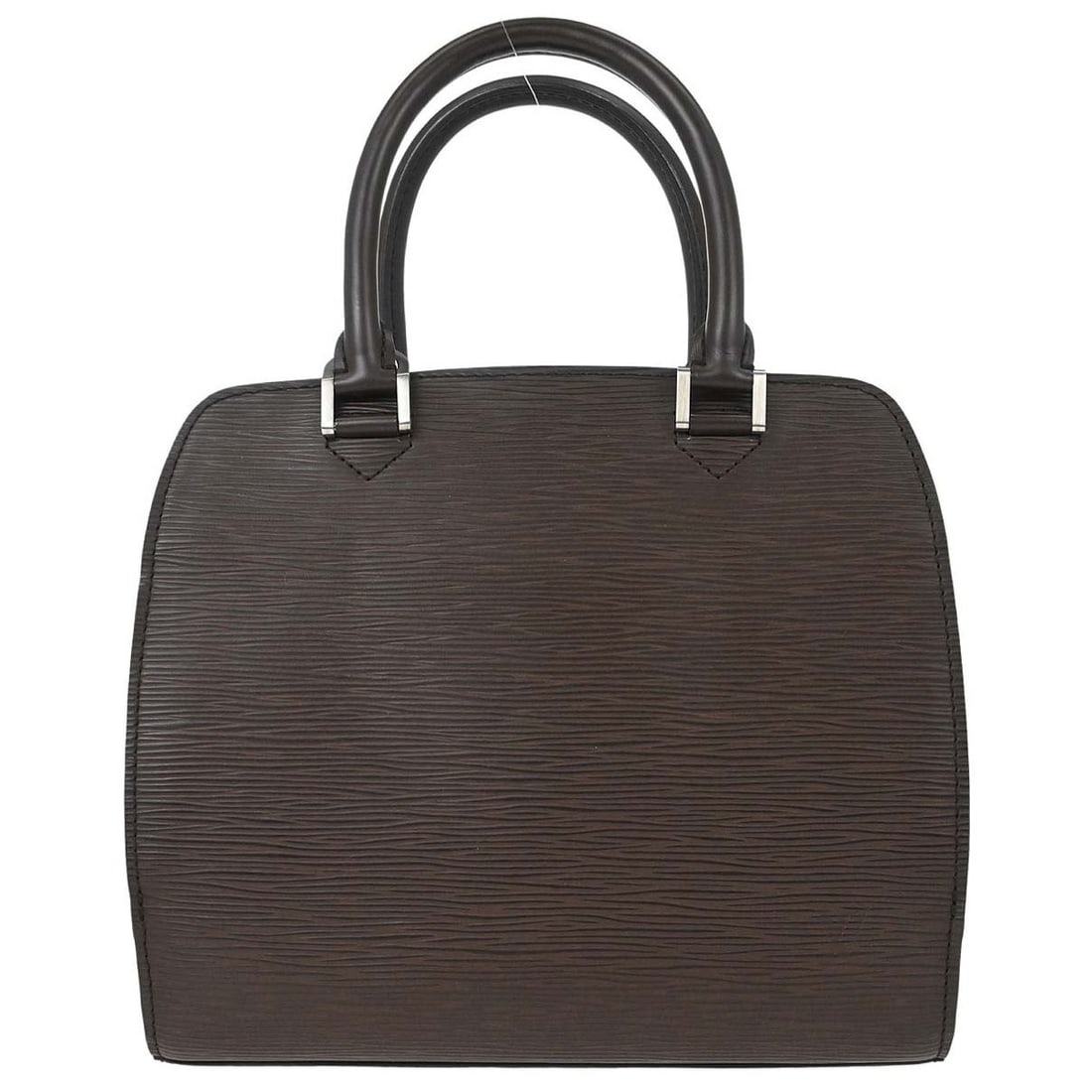 Louis Vuitton Pont Neuf Brown Epi Leather Satchel: Louis Vuitton Pont Neuf Brown Epi Leather Satchel This Louis Vuitton Pont Neuf handbag features the iconic brown Epi leather exterior with a structured silhouette and double handles for easy carrying.