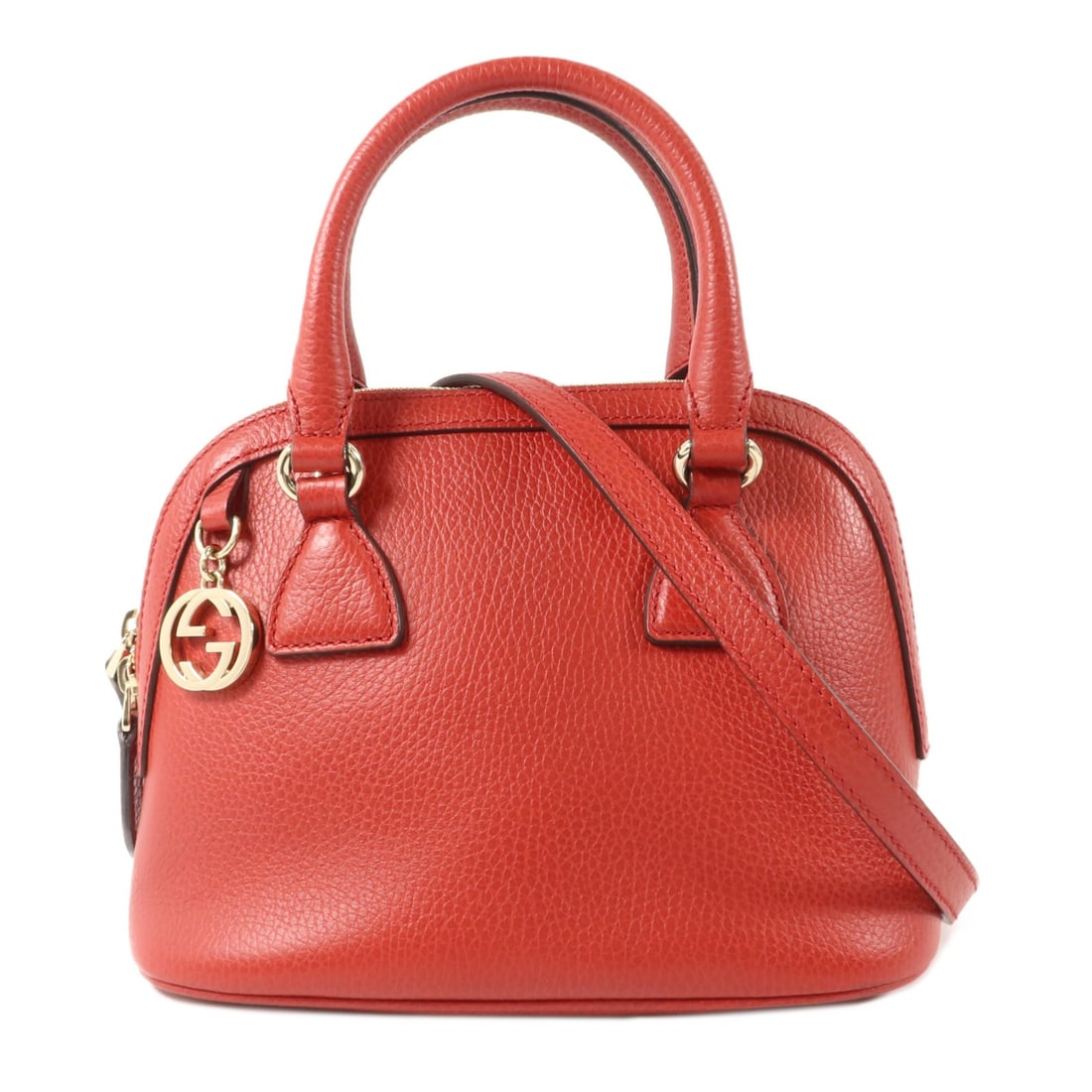 Gucci 449661 Red Calfskin 2 Way Shoulder Bag GG GHW: Gucci 449661 Red Calfskin 2 Way Shoulder Bag GG GHW This Gucci 2-way shoulder bag is crafted from luxurious red calfskin leather and features gold-tone hardware. Designed for versatility, it can be ca