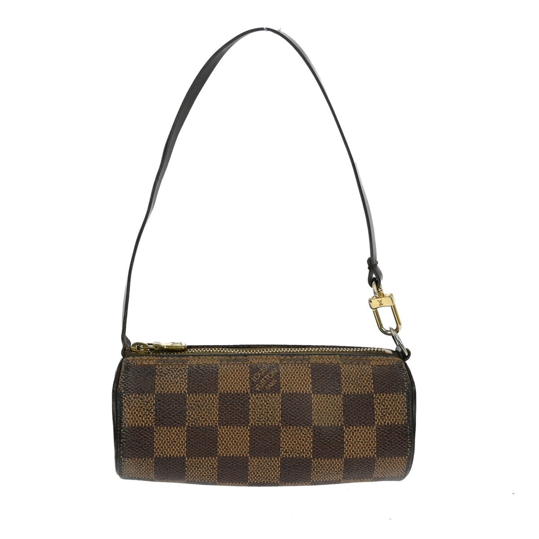 Louis Vuitton Papillon micro monogram canvas handbag with pouch: Louis Vuitton Papillon micro monogram canvas handbag with pouch This Louis Vuitton Monogram Papillon attached pouch bag features the iconic monogram canvas exterior with a classic brown color scheme. 