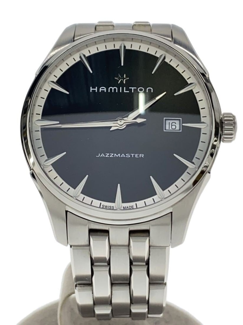 Hamilton Quartz Men's Wristwatch Jazzmaster H324510: Hamilton Quartz Men's Wristwatch Jazzmaster H324510 This is a pre-owned HAMILTON Jazzmaster Quartz H324510 men's wristwatch, crafted in Switzerland. The watch is designed for men and shows slight sign