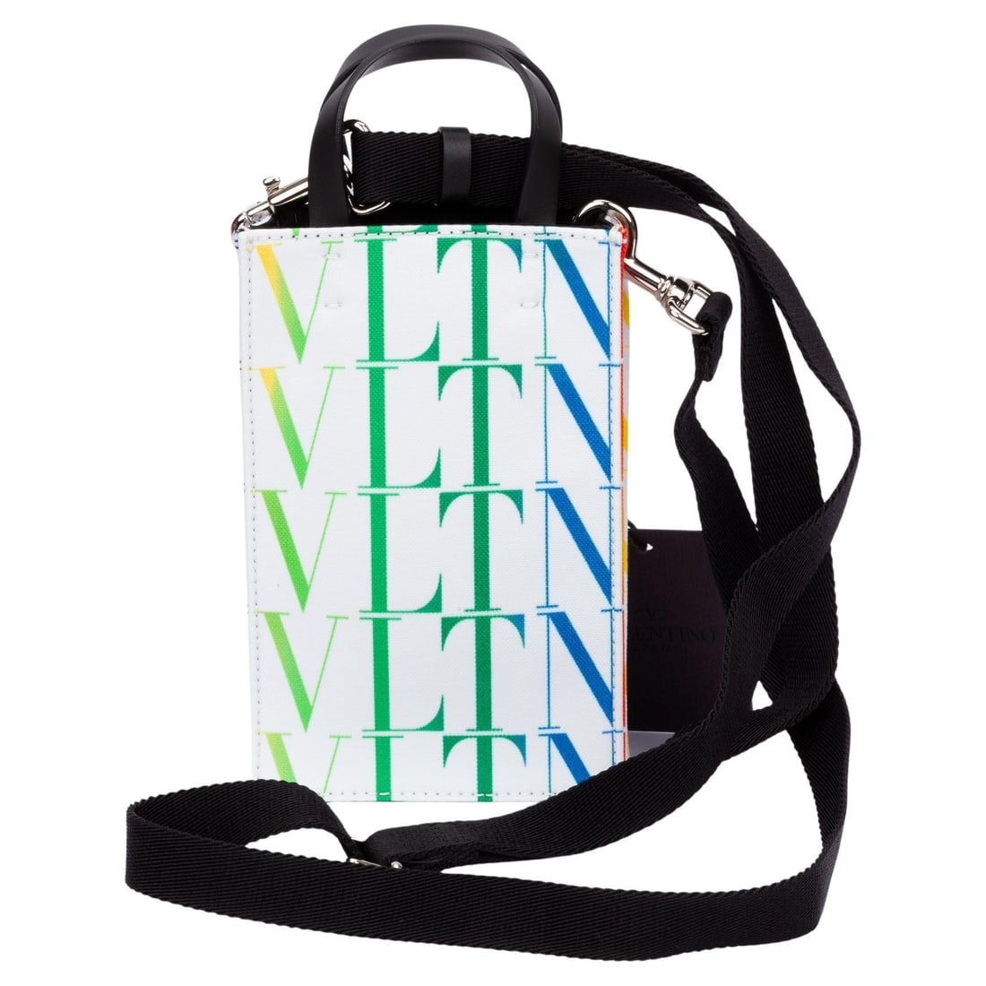 Valentino White Leather Small Crossbody Bag NIB Italy (1 of 6)