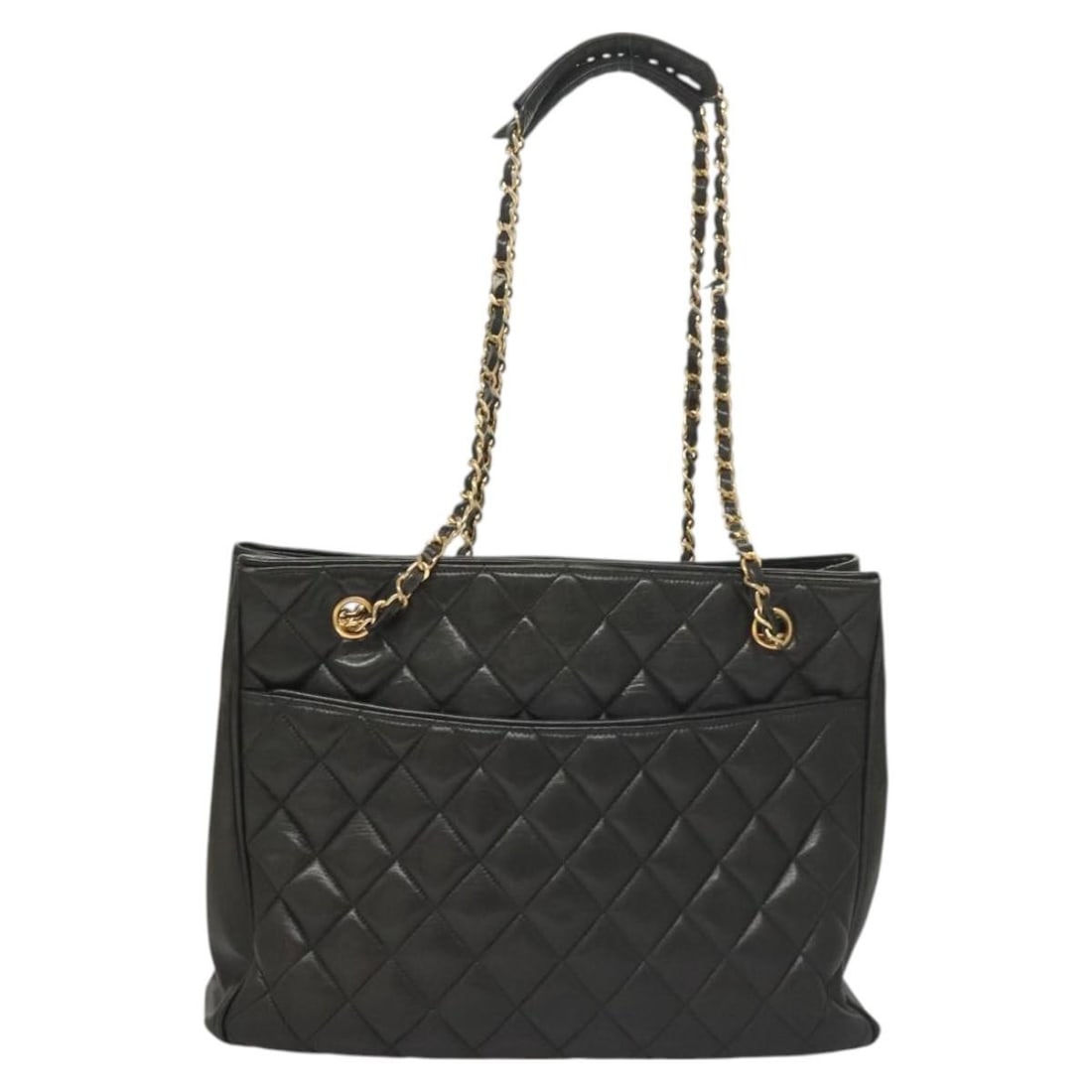 Chanel Black Leather Shoulder Bag Chain Model: Chanel Black Leather Shoulder Bag Chain Model This Chanel Chain Shoulder Bag is crafted from black leather and features a classic chain shoulder strap. Made in Italy, the bag offers a spacious interio