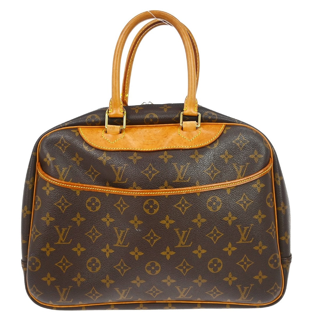 Louis Vuitton Deauville Bowling Vanity Monogram Canvas Handbag (1 of 17)