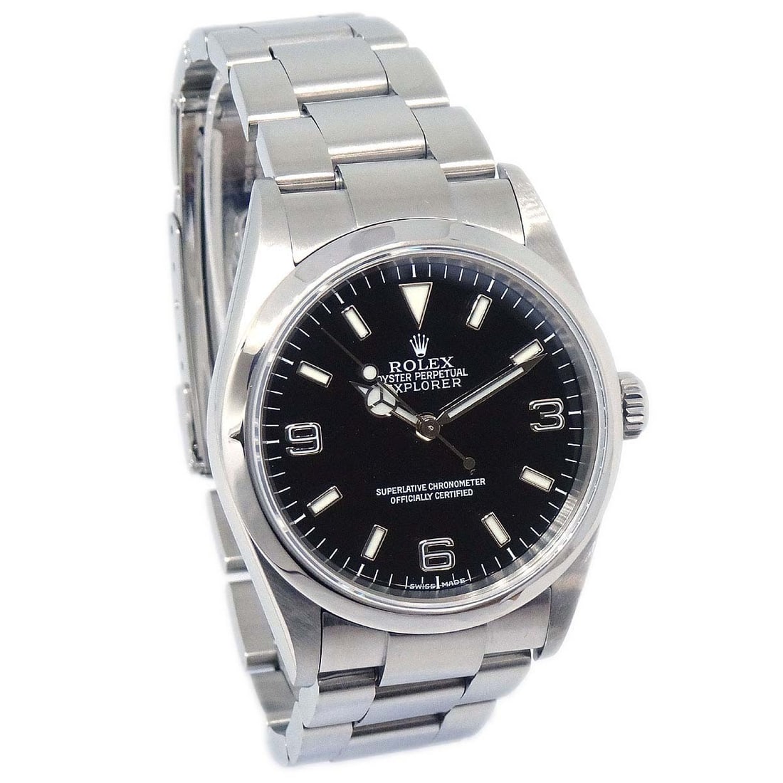 Rolex Explorer 36mm Stainless Steel Automatic Wristwatch (1 of 10)