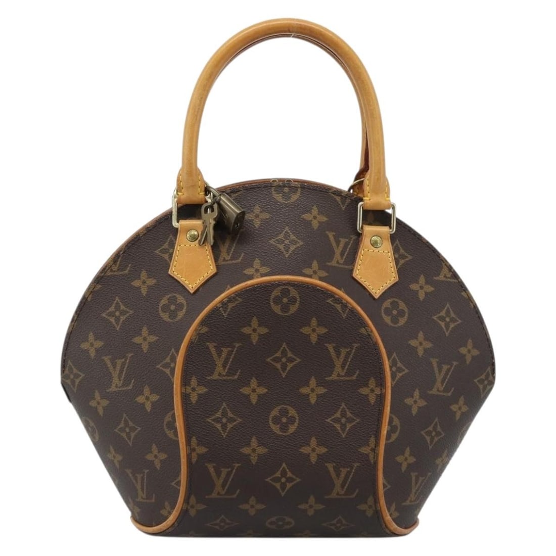 Louis Vuitton Ellipse Monogram Canvas Handbag: Louis Vuitton Ellipse Monogram Canvas Handbag This Louis Vuitton Ellipse Bag features the iconic Monogram Canvas in a multicolour design. Crafted for women, the bag is made in France and showcases a s