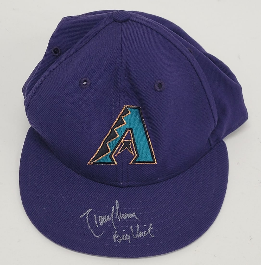Randy Johnson Signed Arizona Diamondbacks Hat with TRISTAR Authentication (1 of 4)