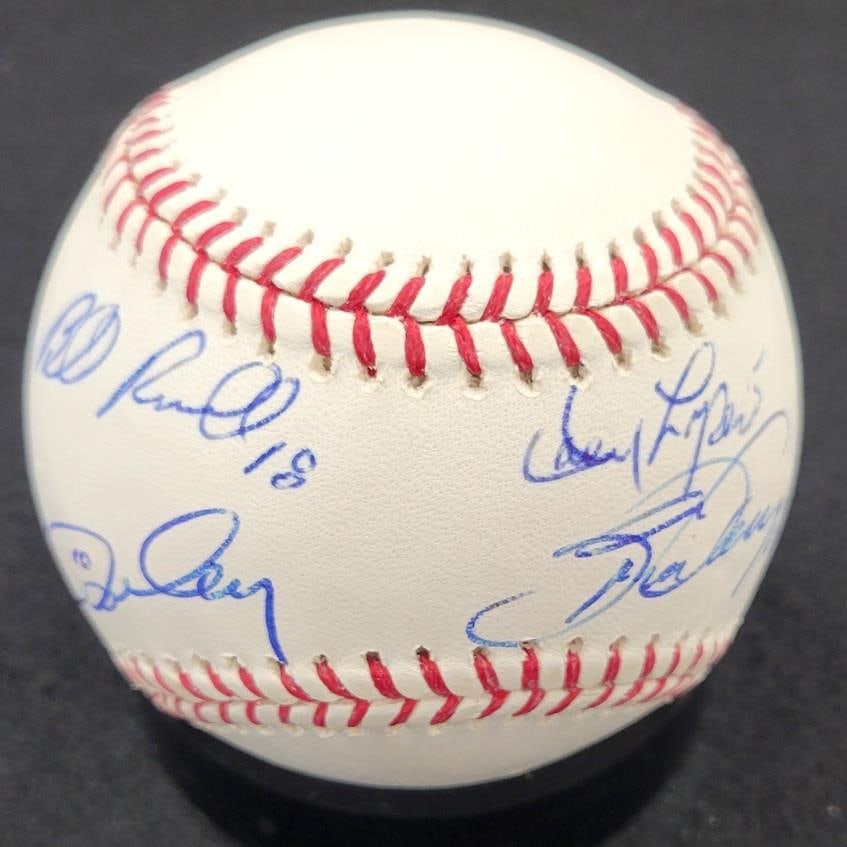 1981 WS Dodgers Signed Baseball Garvey Cey Lopes Russell BAS Authenticated: 1981 WS Dodgers Signed Baseball Garvey Cey Lopes Russell BAS Authenticated This is an original signed baseball featuring the autographs of notable Los Angeles Dodgers players: Steve Garvey, Ron Cey, D