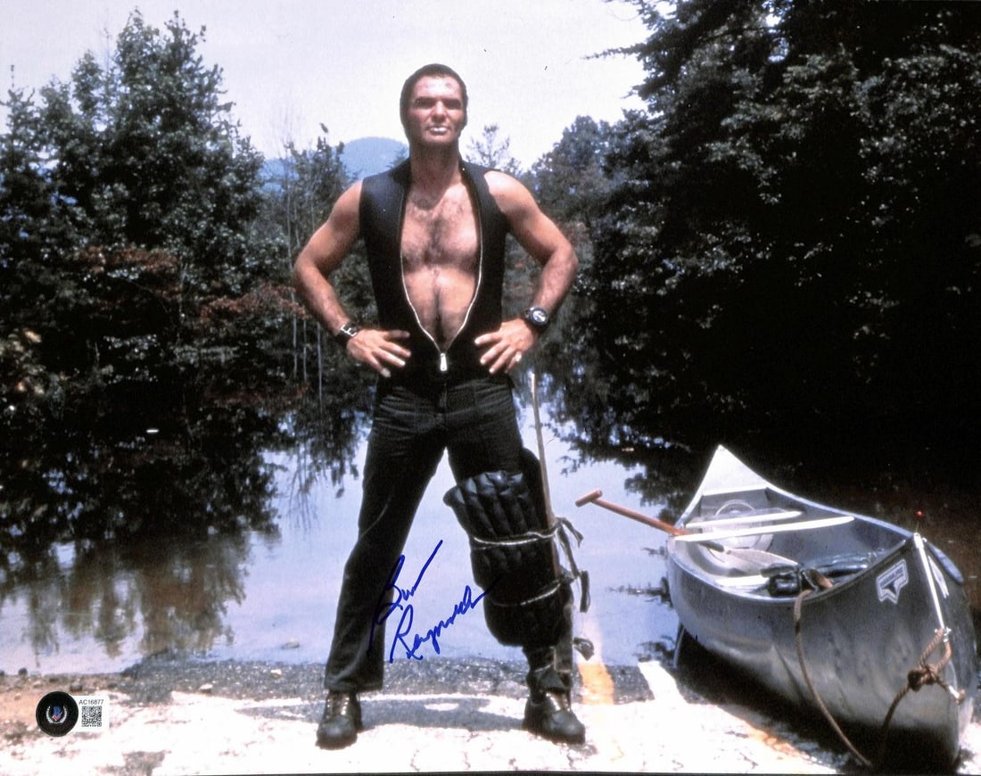 11x14 Burt Reynolds Deliverance autograph photo Beckett LOA (1 of 1)