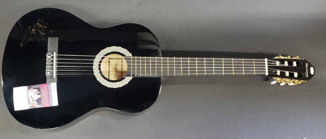 Bill Medley JSA authenticated signed guitar and pick (1 of 4)