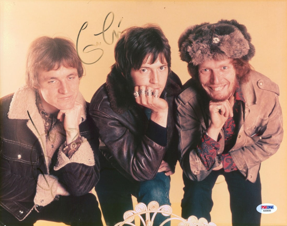 Cream Signed 11x14 Photo by Eric Clapton Ginger Baker Jack Bruce PSA (1 of 5)