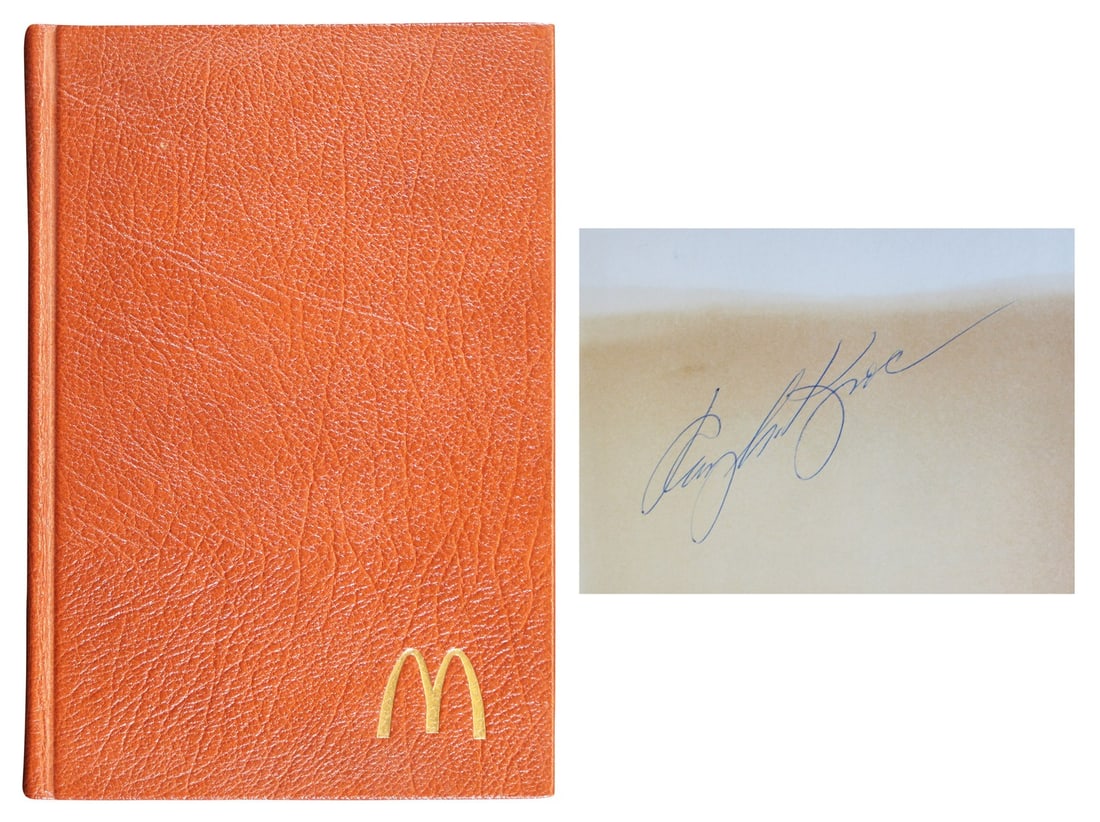 Ray Kroc Autographed Grinding It Out Book with Beckett COA (1 of 8)