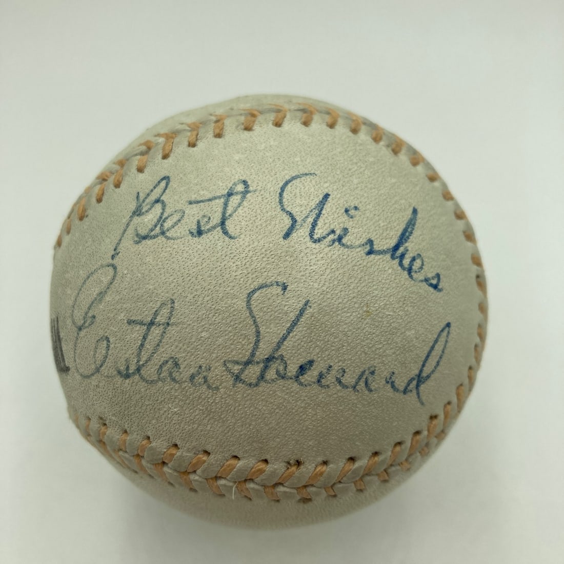 Elston Howard autographed baseball with PSA DNA and Beckett LOAs: Elston Howard autographed baseball with PSA DNA and Beckett LOAs This is an official baseball single-signed by Elston Howard, the celebrated New York Yankees legend. Howard has inscribed his autograph