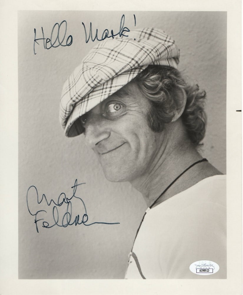 Authenticated 8X10 Photograph Signed by Marty Feldman with JSA COA (1 of 2)
