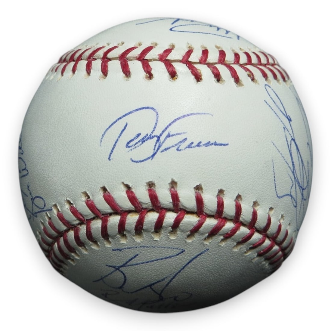 Rawlings 2002 World Series Baseball Boston Red Sox 22 Signatures GAI (1 of 7)