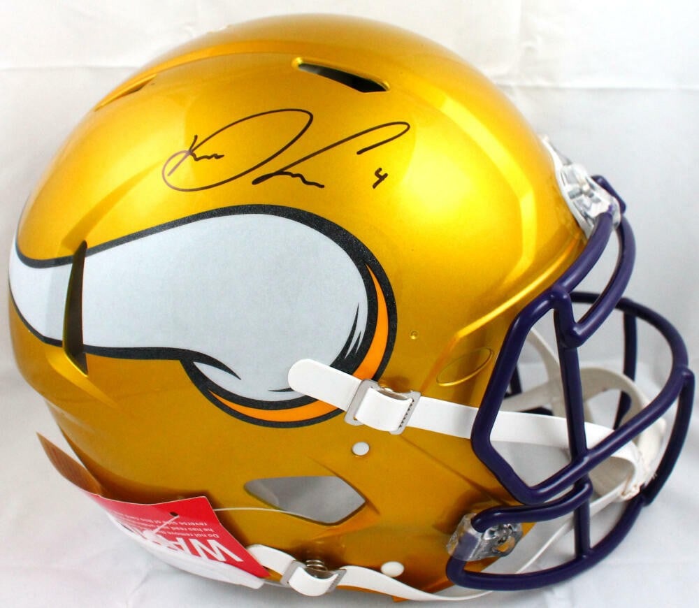 Minnesota Vikings Dalvin Cook signed Flash Speed authentic helmet Beckett holo (1 of 7)