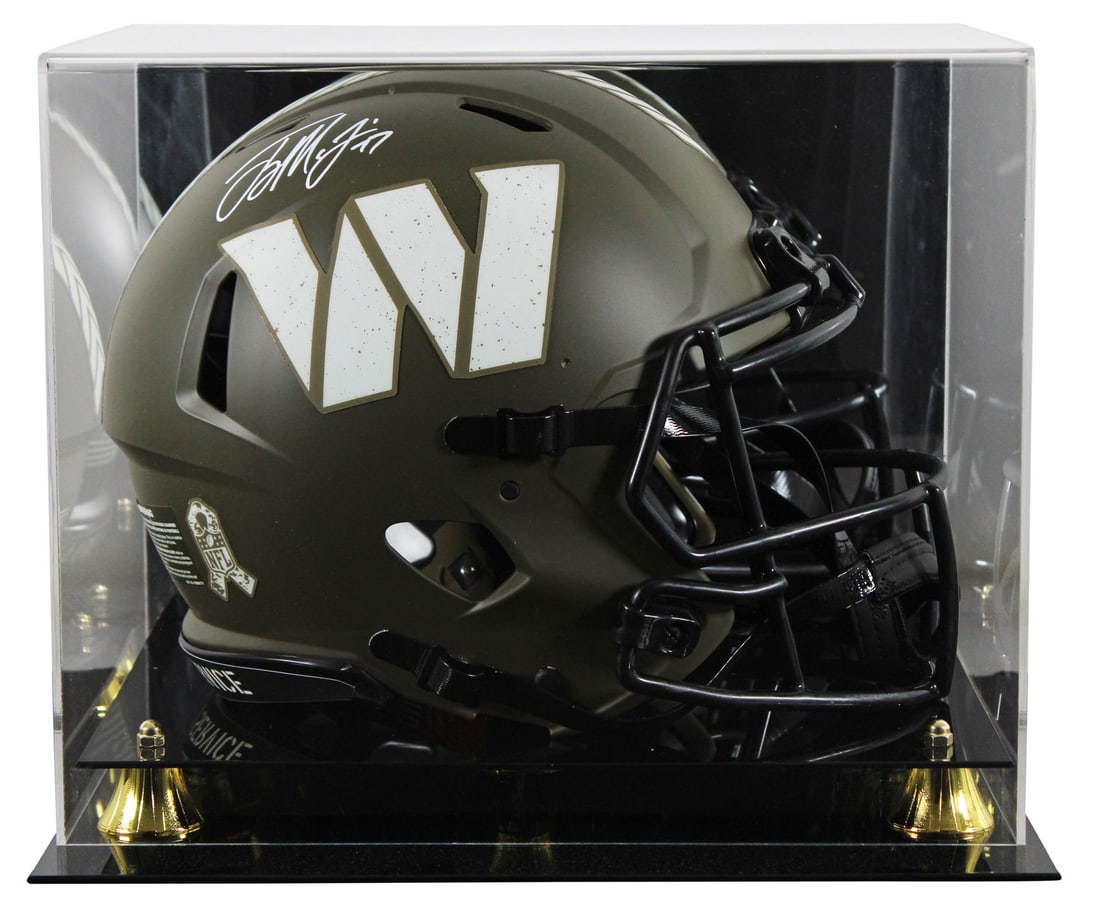Terry McLaurin Signed Commanders Full Size Helmet with BAS Authentication (1 of 4)