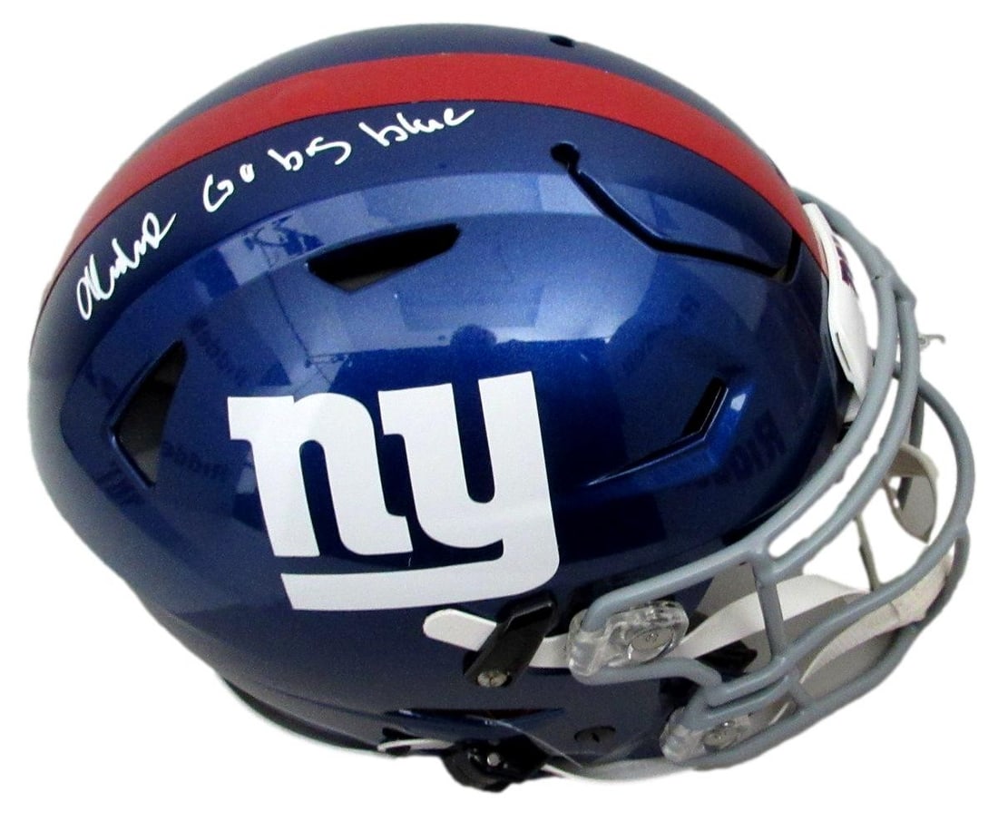 Beckett Certified Abdul Carter Autographed Giants SpeedFlex Helmet (1 of 7)