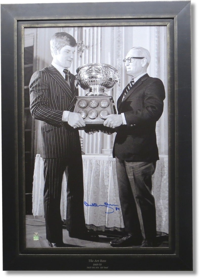 Bobby Orr WGA signed framed Art Ross canvas 30 X 41 limited to 20 (1 of 6)