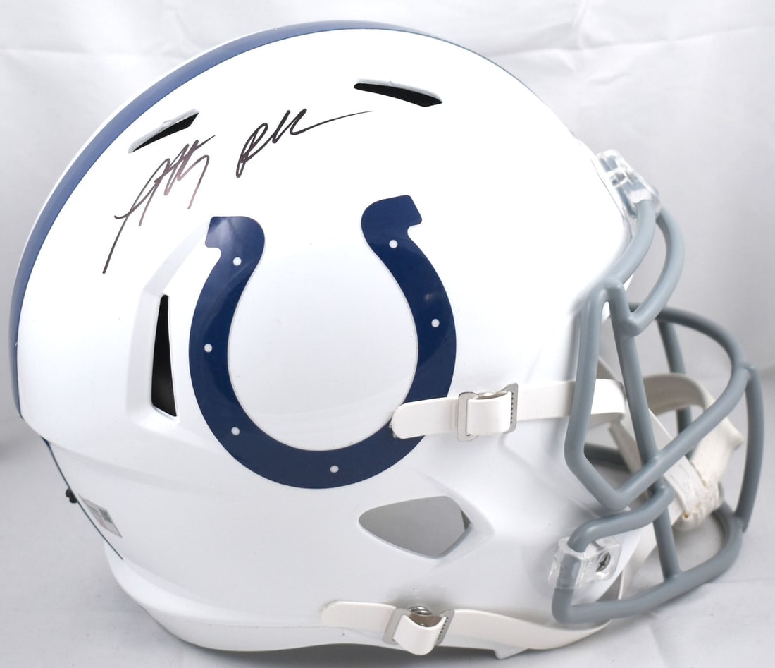 Signed Indianapolis Colts Speed Helmet Anthony Richardson Fanatics Authentic (1 of 5)
