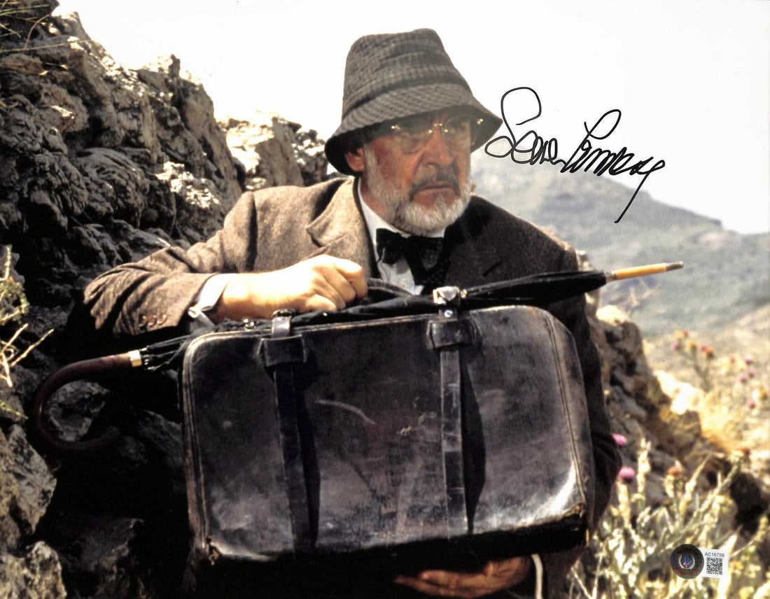 11x14 Beckett authenticated Sean Connery Indiana Jones autograph photo (1 of 1)