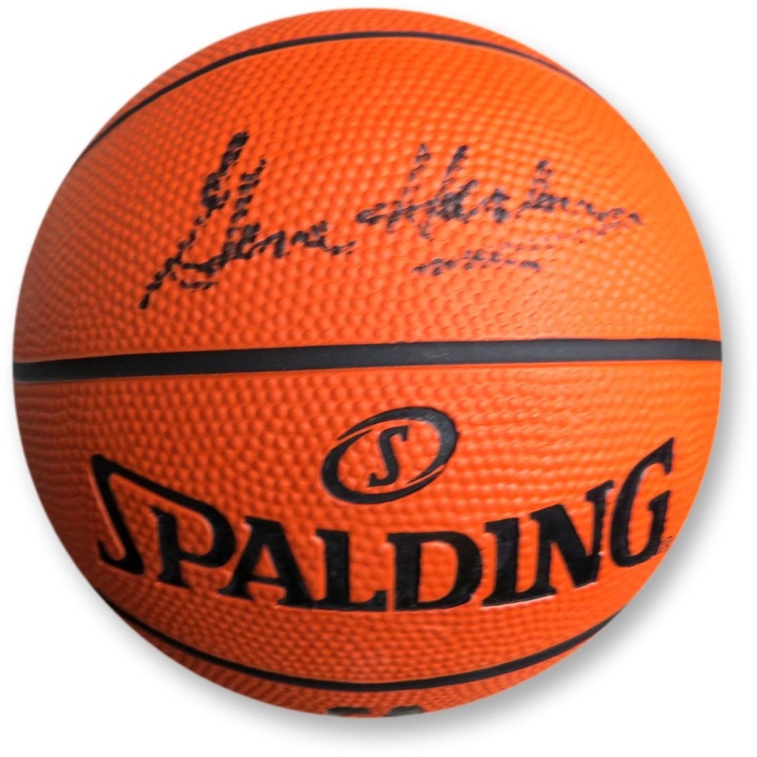 Gene Hackman autographed mini basketball with Online Authentics COA (1 of 2)