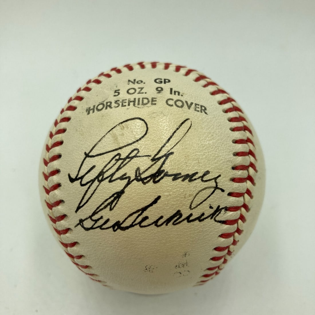 George Selkirk Lefty Gomez Signed Baseball JSA COA New York Yankees: George Selkirk Lefty Gomez Signed Baseball JSA COA New York Yankees This is an officially licensed baseball signed by George Selkirk and Lefty Gomez, two legendary players of the New York Yankees. The