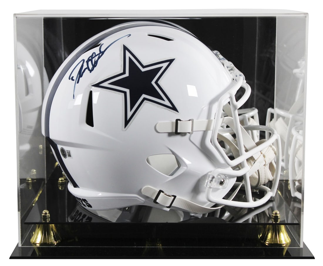 Deion Sanders Dallas Cowboys Signed 2022 Full Size Replica Helmet With Beckett Case (1 of 4)
