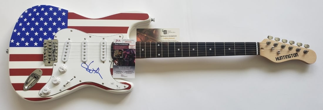 Kate Hudson signed electric guitar JSA authenticated (1 of 4)