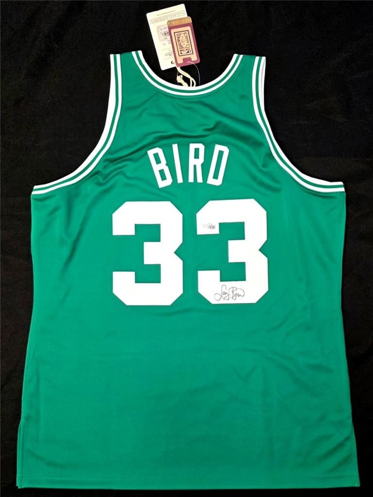 Boston Celtics Larry Bird signed Fanatics Authentic Swingman jersey (1 of 7)