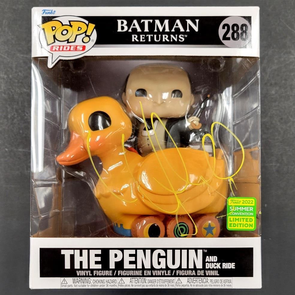 The Penguin Batman Returns Funko Pop Autographed by Danny Devito Beckett Authenticated (1 of 7)